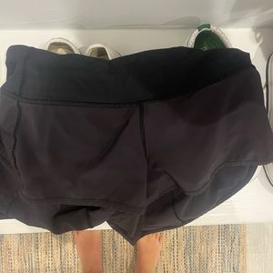 Black Lulu shorts